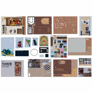imagen 3 de puzzle de madera bookstore