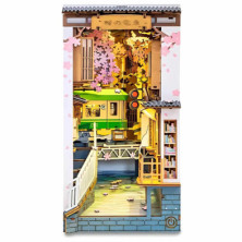 Imagen puzzle de madera sakura densya