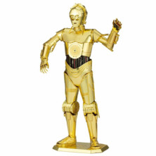 Imagen réplica c3po star wars metalearth