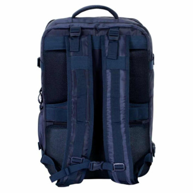 imagen 2 de mochila capitám américa mercury azul 47cm