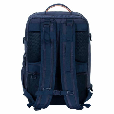 imagen 2 de mochila dragon ball mercury azul 47cm