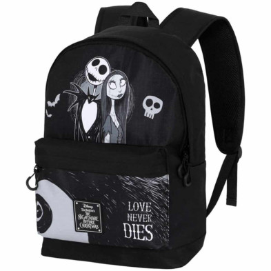 Imagen mochila pesadilla antes de navidad negra 44cm
