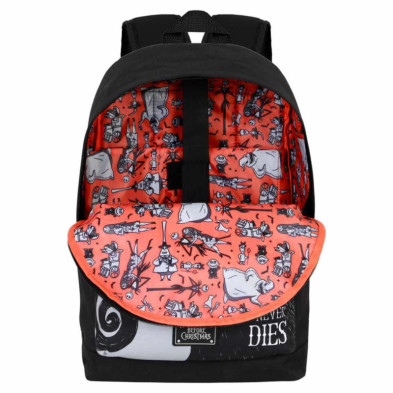 imagen 3 de mochila pesadilla antes de navidad negra 44cm