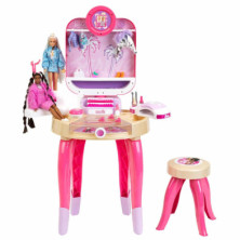 Imagen barbie centro de belleza: diversión y creatividads