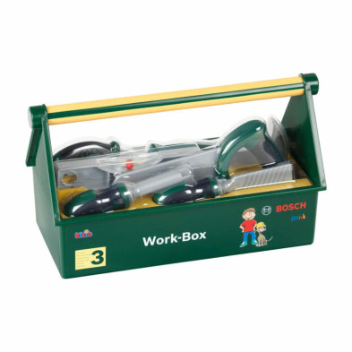 imagen 1 de bosch work box para niños – herramientas seguras s