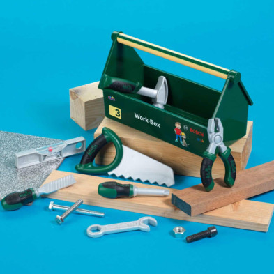 imagen 3 de bosch work box para niños – herramientas seguras s