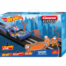 Imagen pista de carreras challenger hot wheels carrera go