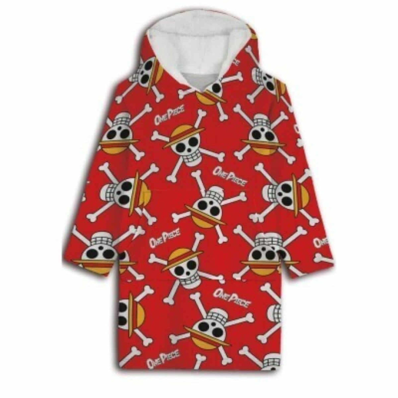 Imagen poncho coral niño one piece