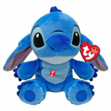 Imagen peluche stitch beanie babies 15cm