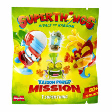 SUPERTHINGS KAZOOM POWER MISSION ONE - PACK ESTUCHE DE 25 SOBRES