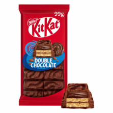 Imagen tableta kit-kat doble chocolate 99grs 15 u