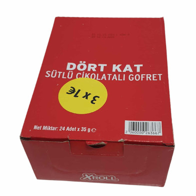Imagen 1 chocolatina 4 kat 35grs estuche 24 unidades