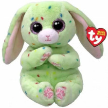 Imagen peluche beanie bellies fern green bunny 15cm ty