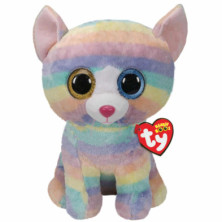 Imagen peluche beanie boos heather cat 42cm ty