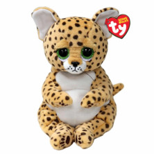 Imagen peluche beanie bellies lloyd leopard 23cm ty