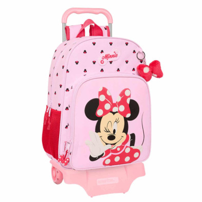 Imagen mochila minnie mouse naive 42cm con carro