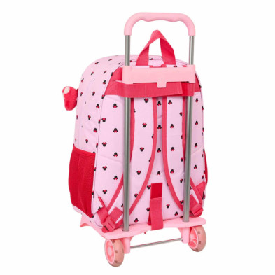 imagen 1 de mochila minnie mouse naive 42cm con carro