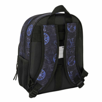 imagen 1 de mochila spiderman attack 33cm adaptable a carro