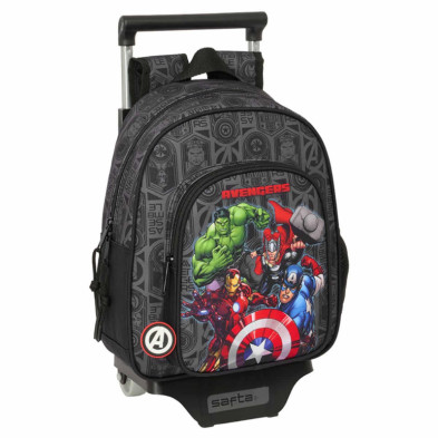 Imagen mochila avengers vendetta 33cm con carro