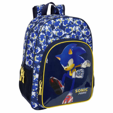Imagen mochila sonic city 42cm adaptable a carro
