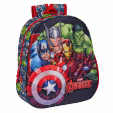 Imagen mochila avengers 3d 33cm
