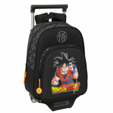 Imagen mochila dragon ball combat 33cm con carro