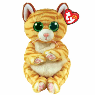 Imagen peluche beanie babies gato mango gold 15cm
