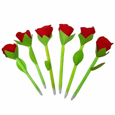 Imagen boligrafo fieltro rosas estuche 36 unidades