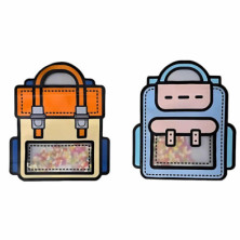Imagen bolsas autocierre mochila 21x18cm