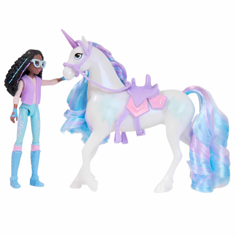 Imagen muñeca layla & glaciar academia unicornio