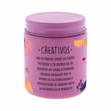 Imagen vela artomática purpura creativos vli1016