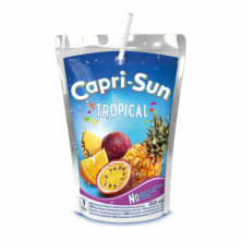 Imagen zumo capri tropical 200ml 10u