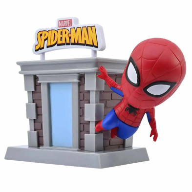 imagen 2 de figura spiderman 8cm crea torres hero box