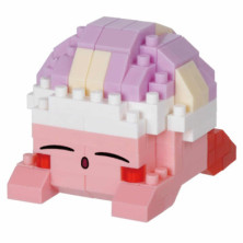 KIRBY SLEEP DE NANOBLOCK CON 160 MINI BLOQUES Y DISEÑO ADORABLE DURMIENDO