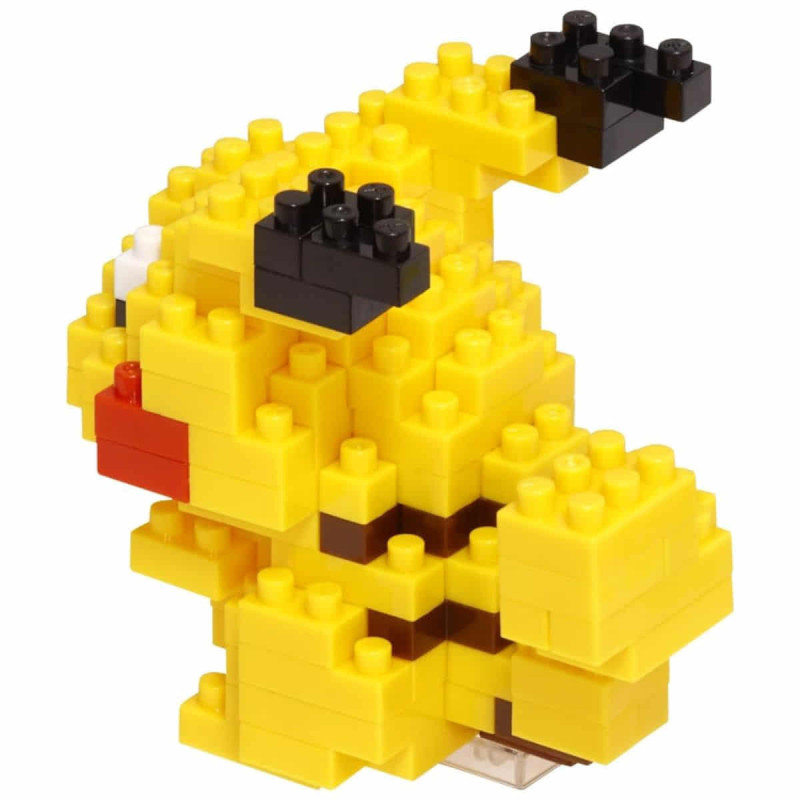 Pikachu Nanoblock con 130 microbloques y diseño pixelado - hipergol.com