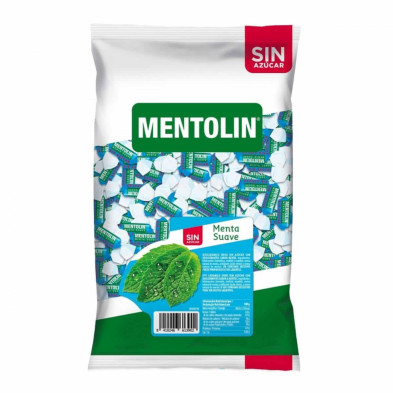 Imagen bolsa mentolin menta suave sin azucar bolsa 1kg