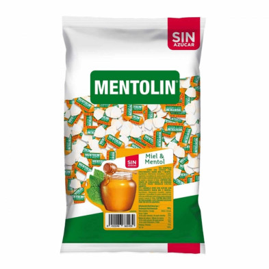 Imagen bolsa mentolin miel mentol sin azúcar bolsa 1kg