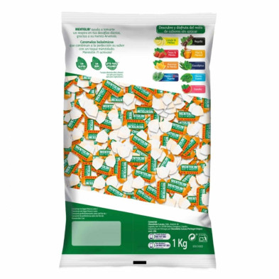 Imagen bolsa mentolin miel mentol sin azúcar bolsa 1kg