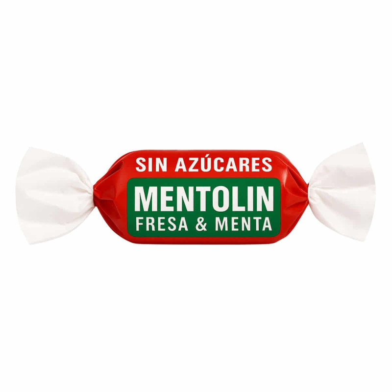 Imagen mentolin fresa menta sin azucar bolsa 1kg
