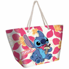 BOLSA DE PLAYA SOLEIL LILO & STITCH ICE CREAM: DIVERSIÓN, COLOR Y ESPACIO PARA TUS AVENTURAS BAJO EL SOL
