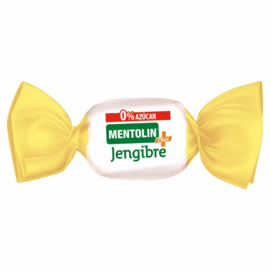 Imagen mentolin plus jengibre sin azúcar bolsa 1kg