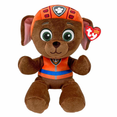 Imagen peluche zuma 15cm ty beanie babies patrulla canina