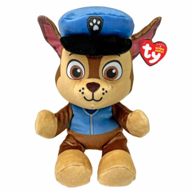 Imagen peluche chase 15cm ty beanie babies patrulla canin