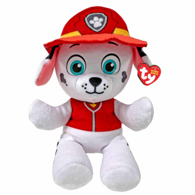 Imagen peluche marshall 15cm ty beanie babies patrulla ca