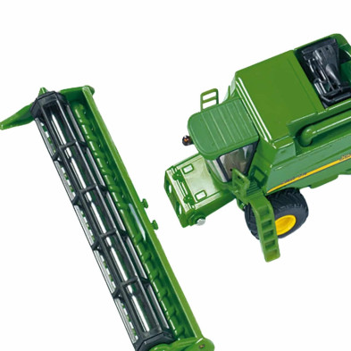 Cabezal delantero desmontable de la cosechadora SIKU, pieza funcional para simular recolección en campos de cereal.
