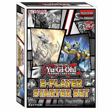 Imagen juego de cartas yu-gi-oh set principiante 2 jugad
