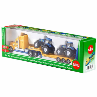 Conjunto metálico SIKU con tractores desmontables