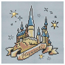Imagen cuadro hogwarts harry potter - pintura con diamant