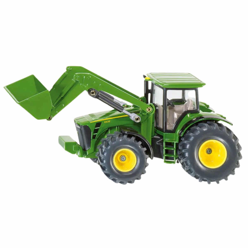 Tractor John Deere 8430 SIKU con pala frontal móvil