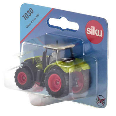 Juguete agrícola metálico Claas Axion SIKU serie Blister